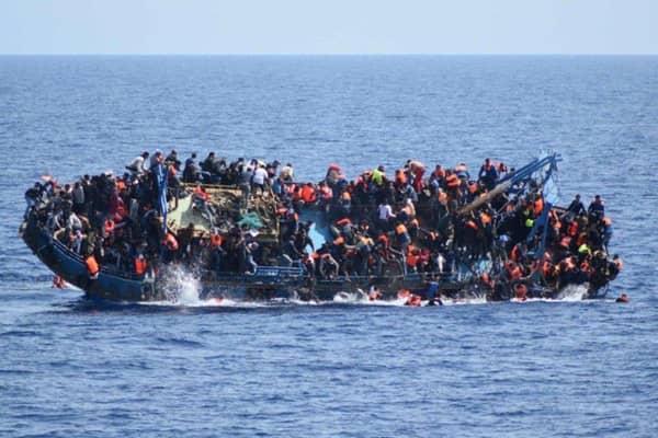 Migrants risk their lives daily crossing the English Channel in overloaded and often unseaworthy board