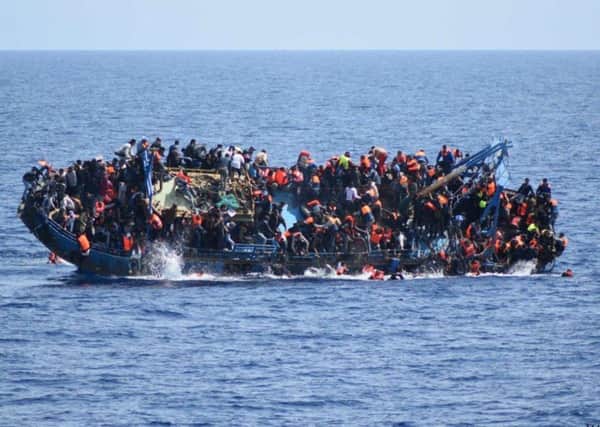 Migrants risk their lives daily crossing the English Channel in overloaded and often unseaworthy board