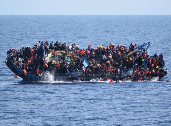 Migrants risk their lives daily crossing the English Channel in overloaded and often unseaworthy board
