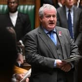 SNP Westminster leader Ian Blackford speaking during Prime Minister's Questions in the House of Commons, London. Picture: UK Parliament/Jessica Taylor/PA Wire