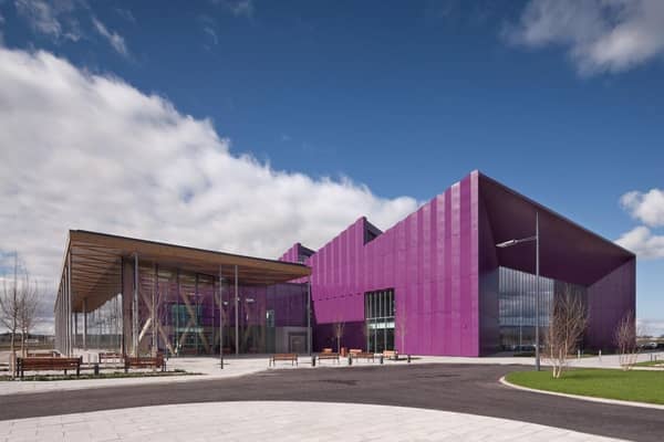 The National Manufacturing Institute Scotland (NMIS)'s new flagship facility is housed in a distinctive heather-coloured building at the heart of the Advanced Manufacturing Innovation District Scotland in Renfrewshire.