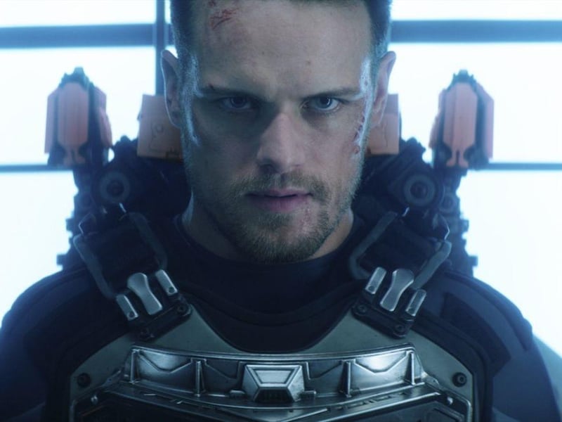 Sam Heughan teamed up with action legend Vin Diesel for 2020's Bloodshot. Diesel plays Ray Garrison, a slain soldier who is re-animated with superpowers, while Heughan is Jimmy Dalton - the opposing super-soldier who is tasked with taking him down. It's available to rent on Apple TV.