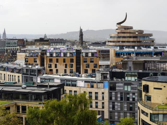 'Edinburgh has always been a mixed-use city centre... But the introduction of St James Quarter has meant different areas have re-established themselves,' says Knight Frank. Picture: Ian Georgeson Photography.