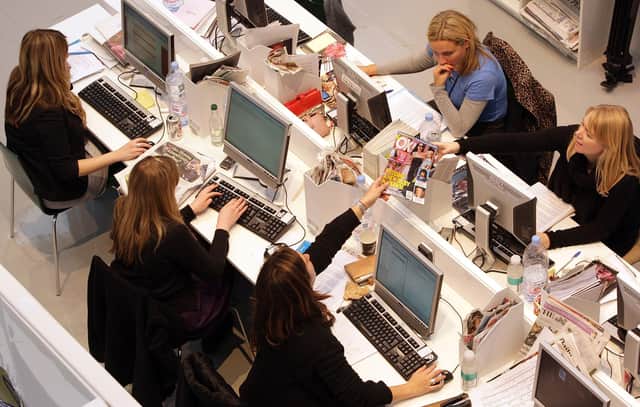 Only one in four employers feels confidence over being ready for a safe return to office working. Picture: Oli Scarff/Getty Images.