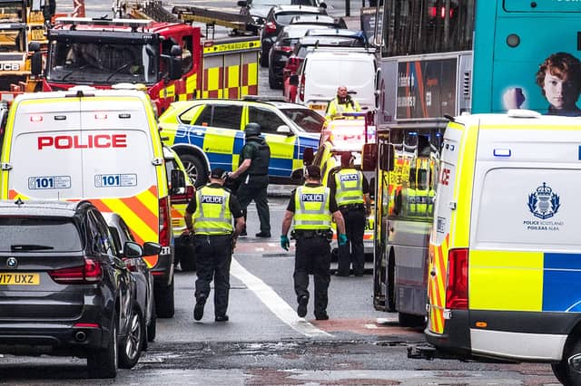 The tragic events in Glasgow have raised further questions about asylum seeker accommodation in Glasgow. (Picture: John Devlin)