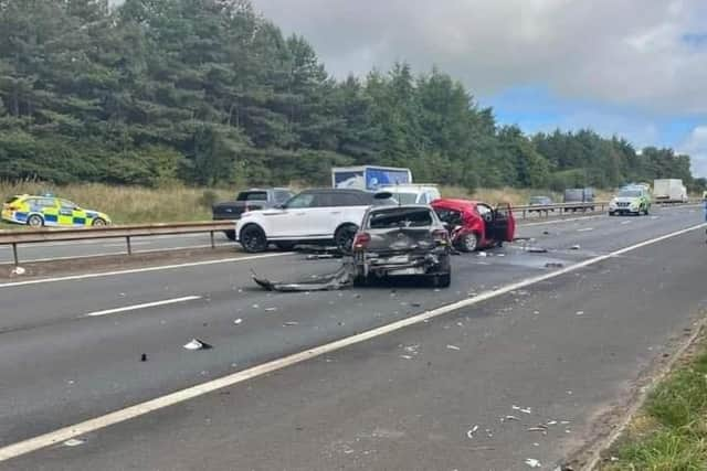 Scenes like this are all too familiar on Scotland's roads. (Pic: Fife Jammer Locations).