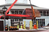 The rudder hasn’t been fully removed from the ship in this way for what is thought to be 100 years