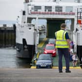 CalMac said drivers making multiple bookings to keep their travel options open meant there were empty spaces for vehicles on "fully-booked" sailings. Picture: John Devlin