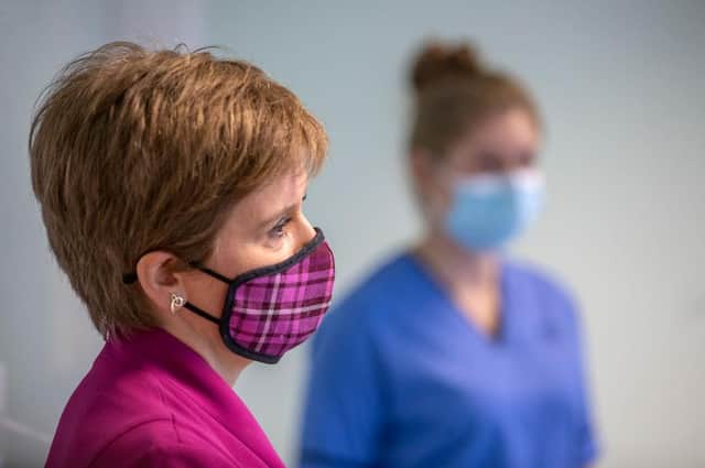 Nicola Sturgeon says all Scottish NHS workers will get a £500 Covid bonus