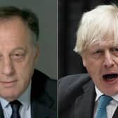 Richard Sharp (left) and Boris Johnson. BBC chairman Richard Sharp has insisted there was no conflict of interest in his appointment to the role.
