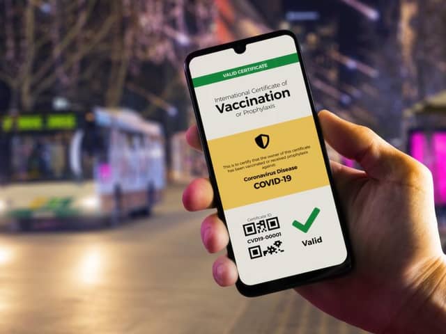 Nicola Sturegon said vaccine passports have a role to play