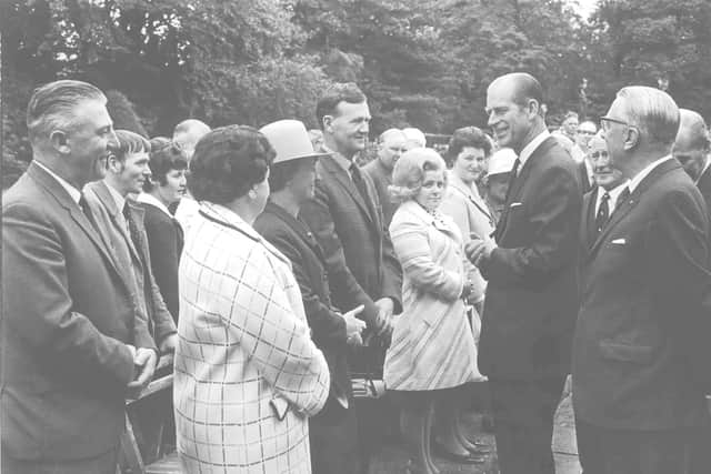 Prince Philip at Capability Scotland c.1960s