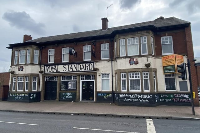 Described as the perfect match day pub, the Royal Standard, on St Mary's Road, is near Bramall Lane. The Sheffield pub was put up for auction earlier this year.