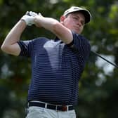 Bob MacIntyre plays his shot from the 16th tee during the first round of the FedEx St. Jude Invitational at TPC Southwind in Memphis. Picture: Dylan Buell/Getty Images.