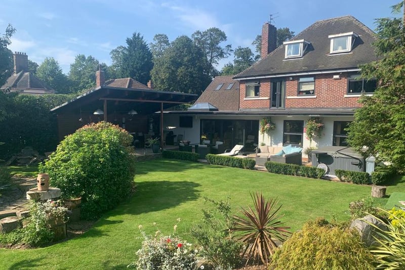 There is a vast lawned garden to the rear of the property, with numerous shrubs and trees and an incredible covered barbeque area with outdoor heaters and extensive patio.
