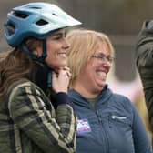 The Princess of Wales, known as the Duchess of Rothesay when in Scotland, during a visit to charity Outfit Moray. Picture: Jane Barlow/PA Wire