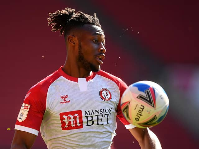 Antoine Semenyo of Bristol City is reportedly being scouted by Celtic, among others. (Photo by Harry Trump/Getty Images)
