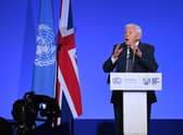 Naturalist and broadcaster David Attenborough issued a stirring rallying cry to world leaders at the COP26 climate change summit in Glasgow (Picture: Jeff J Mitchell/Getty Images)