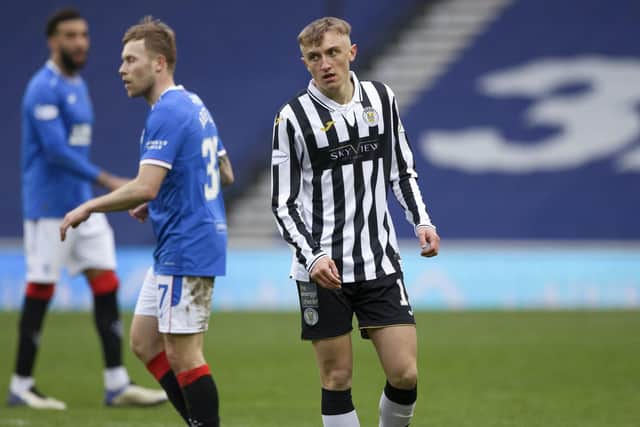 Rangers are reportedly preparing a bid for St Mirren's Dylan Reid. (Photo by Craig Williamson / SNS Group)