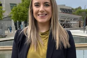 Meghan Gallacher, Conservative MSP for Central Scotland and Lothians West. Pic: Contributed
