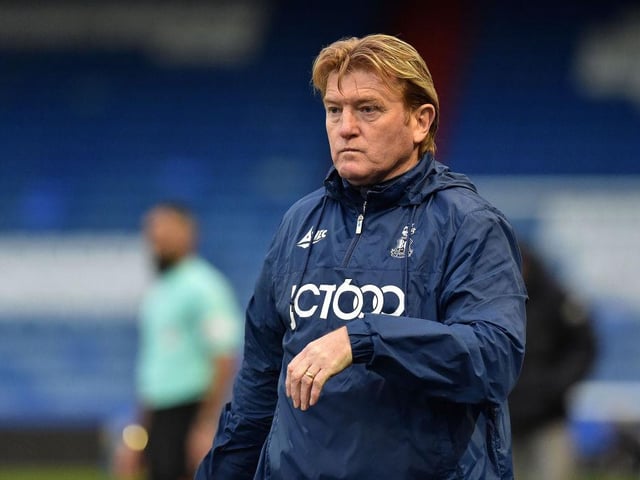 Bradford City's slow start to the season finally caught up with Stuart McCall on Sunday, with the Bantams bringing his third spell at the club to an end. The final straw was a 3-1 defeat to Oldham Athletic. (Photo by Eddie Garvey/MI News/NurPhoto via Getty Images)