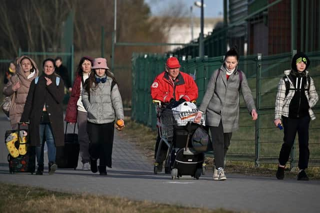 More than 3.5 million people have fled Ukraine since the invasion began on 24 February.