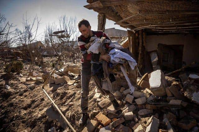 Vladimir Putin's forces have targeted the civilian population of Ukraine.
(Picture: Fadel Senna/AFP via Getty Images)