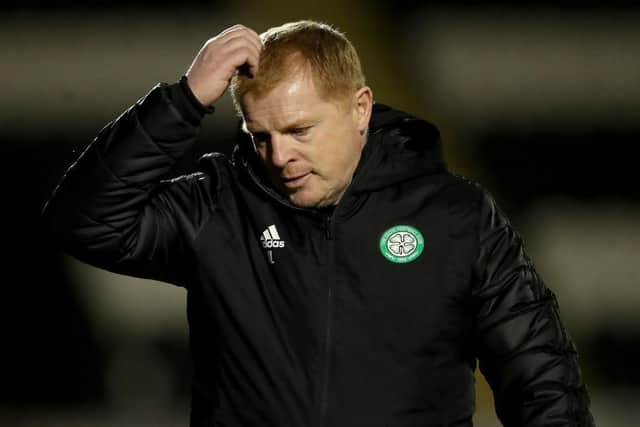 Neil Lennon's comments following the win over Riga bemused Celtic fans. Picture: Getty