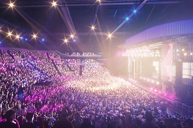 AEG's proposed new 8500-capacity concert arena at Edinburgh Park is hoped to be up and running by 2027.