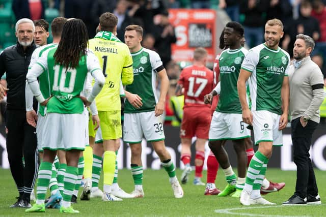 Jim Goodwin was hit with a notice of complaint over comments he made about Ryan Porteous. (Photo by Paul Devlin / SNS Group)