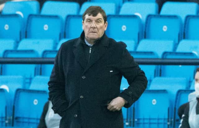 Tommy Wright was dismissed after the cinch Championship match between Kimarnock and Dunfermline Athletic at Rugby Park, on December 18, 2021. (Photo by Craig Brown / SNS Group)