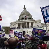 Supporters of Donald Trump storm the US Capitol in an attempt to stop the ratification of Joe Biden's election as US president (Picture: Samuel Corum/Getty Images)