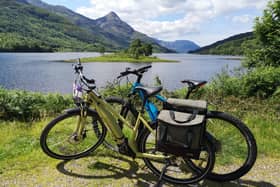 Bikes and ebikes can be hired to explore local routes such as the the National Cycle Network Route 78 (NCN 78) also known as The Caledonia Way.