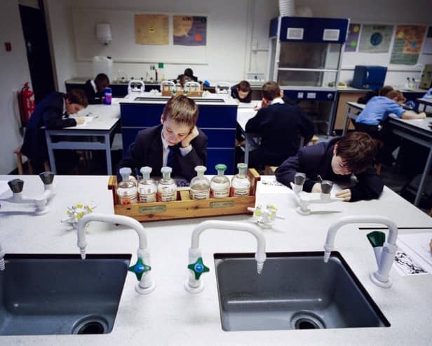 Science lessons are being affected by lack of resources 