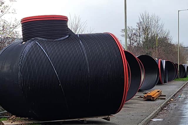New pipes arrive in Perth