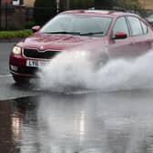 Flooding was reported over the weekend