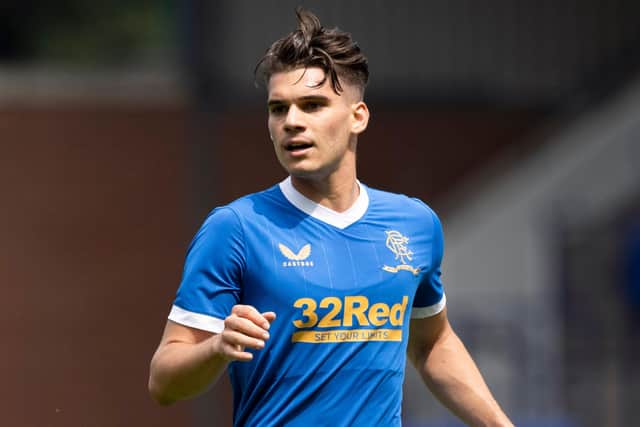 Ianis Hagi insists his focus is on Rangers amid transfer talk. (Photo by Craig Williamson / SNS Group)
