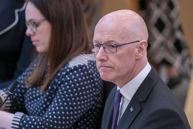 First Minister of Scotland John Swinney (Picture by Jane Barlow/PA Wire)