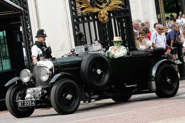 Mr Toad arrives by car, of course, at Buckingham Palace (Picture: Gareth Cattermole/Getty Images)