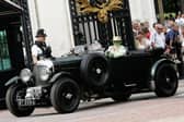 Mr Toad arrives by car, of course, at Buckingham Palace (Picture: Gareth Cattermole/Getty Images)
