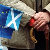 Scotland is currently caught in the crosshairs of Brexit, Nationalism and a war-like recession, says Duffy. Picture: David Moir.