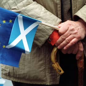 Scotland is currently caught in the crosshairs of Brexit, Nationalism and a war-like recession, says Duffy. Picture: David Moir.
