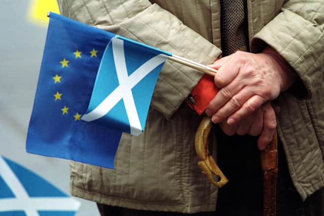 Scotland is currently caught in the crosshairs of Brexit, Nationalism and a war-like recession, says Duffy. Picture: David Moir.