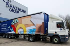 Headquartered in Glasgow, Macfarlane Group employs more than 1,000 people at 43 sites, principally in the UK, as well as in Ireland, Germany and the Netherlands.