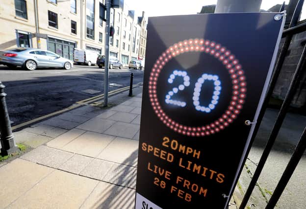 20mph limits are common elsewhere in Scotland. Picture: Lisa Ferguson.