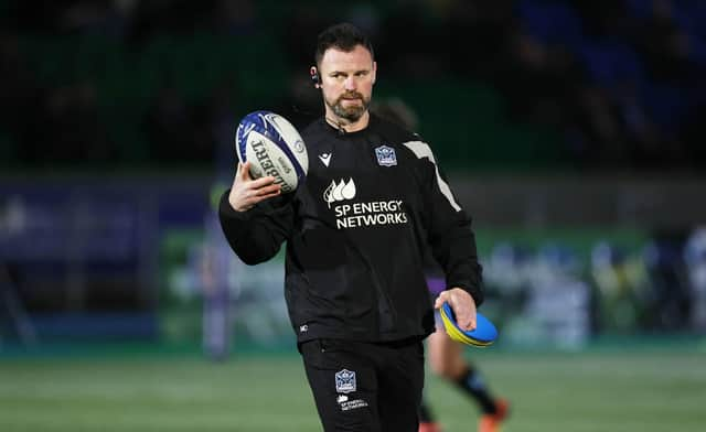 Glasgow Warriors assistant coach Nigel Carolan has made a big impression.