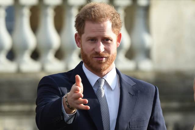Prince Harry has recently spoken about his struggles with mental health, and using illegal drugs to help cope. Picture: Jeremy Selwyn/Evening Standard/PA Wire