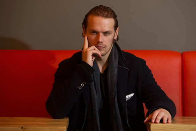 Sam Heughan. (Pic: John Devlin)