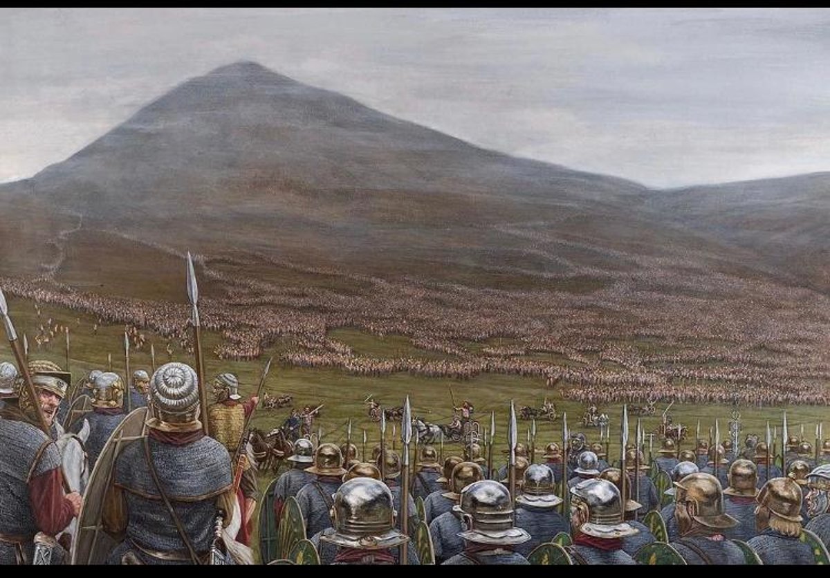 Iron Age village and metal-working site 'destroyed after clash with Romans' discovered at Scottish quarry