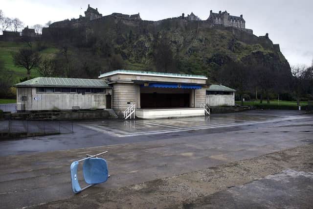 The existing Ross Bandstand dates back to 1935. Picture: Rob McDougall